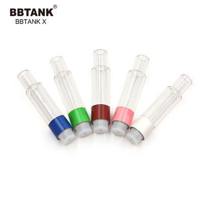 0.5ml CBD THC Vape Cartridge, Tidak Ada Kebocoran 510 Thread Cartridge