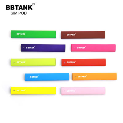 Sistem Pod OEM CBD Pen BBTANK Vape Pod Sekali Pakai 1ml 0.5ml Ceramic Coil Vape Pen