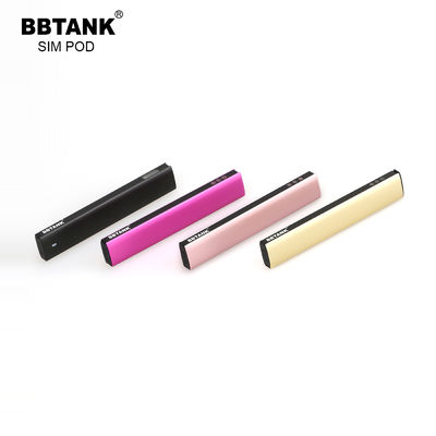 Perangkat Vape Pod Sekali Pakai BBTANK SIMPOD pod sekali pakai ceramic coil vape isi ulang