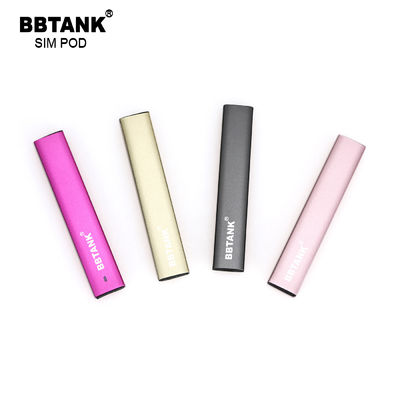 Perangkat Vape Pod Sekali Pakai BBTANK SIMPOD pod sekali pakai ceramic coil vape isi ulang