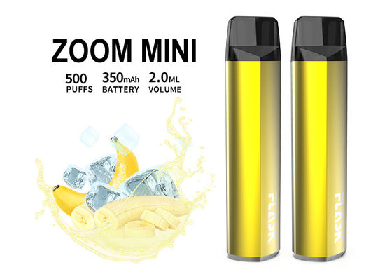 Pure Flavours 2.0ml 350mAh Perangkat Sistem Pod 500 Puff Vape Sekali Pakai