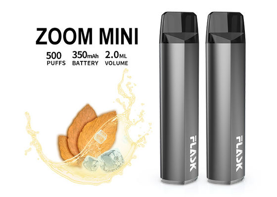 Pure Flavours 2.0ml 350mAh Perangkat Sistem Pod 500 Puff Vape Sekali Pakai