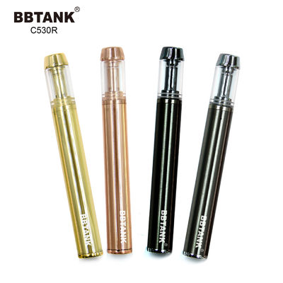 Perangkat Vape Sekali Pakai 1.0gram 1.5ohm CBD yang dapat diisi ulang Ringan