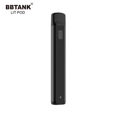 Baterai isi ulang koil keramik 1.0ml minyak cbd perangkat pod vape sekali pakai