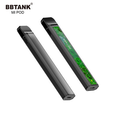 Sekali pakai 1ml 350mah Kartrid Vape Keramik Penuh Sistem Smok Pod