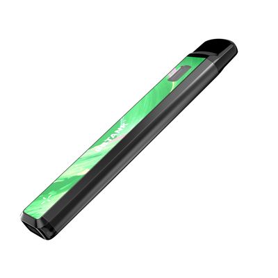 Kumparan keramik rasa murni 1.0ml delta 8 minyak tebal kosong perangkat pod vape sekali pakai yang dapat diisi ulang