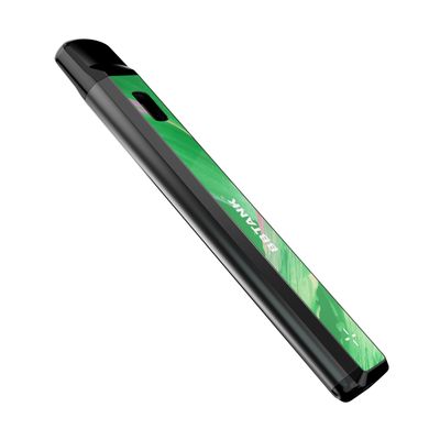 Slim 1.0ml Minyak THC Murni Keramik Vape Cartridge Stainless Steel