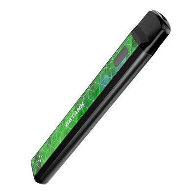 Kumparan keramik rasa murni 1.0ml delta 8 minyak tebal kosong perangkat pod vape sekali pakai yang dapat diisi ulang