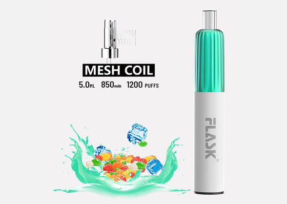 Mesh Coil Smoking Vaporizer Pen Rokok Elektronik Sertifikasi CE