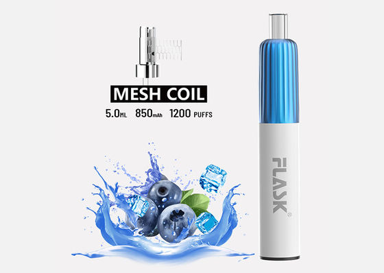 OEM 304SS 5g Sistem Pod Pena Vaporizer Rasa Sekali Pakai