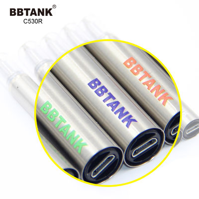 Sekali pakai 0.8ml CBD Oil 510 Thread Vape Pen Tidak Bocor Ringan