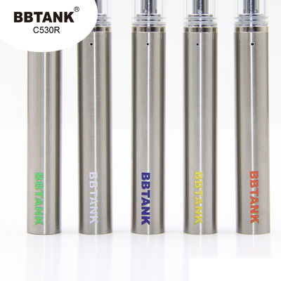 Sekali pakai 0.8ml CBD Oil 510 Thread Vape Pen Tidak Bocor Ringan