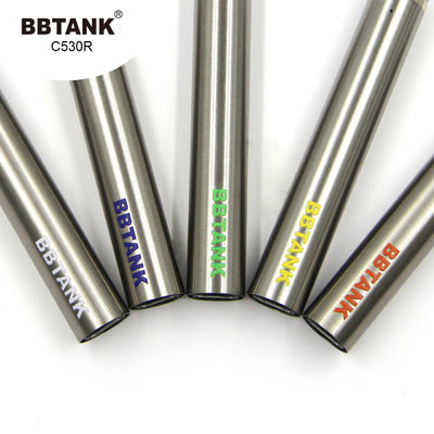 Sekali pakai 0.8ml CBD Oil 510 Thread Vape Pen Tidak Bocor Ringan