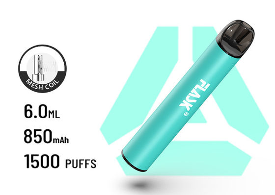 F900 P6 Aliran Udara Hebat VapePen 1500puffs baterai spiral mesh 850Mah