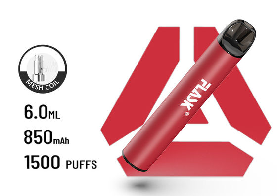 F900 P6 Aliran Udara Terbaik VapePen Disposable Puff Besar 1500 Puff Baterai Meshcoil Kapasitas 850Mah