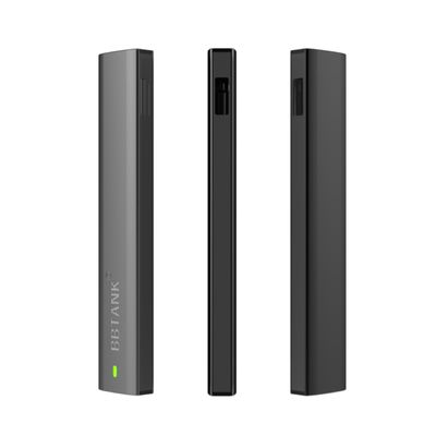 Seri Pod 350mAh 89mm Sekali Pakai E Rokok Vape Stick Abu-abu