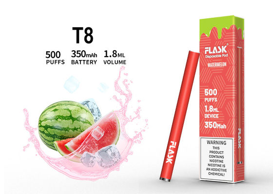 FCC 1.8ml Perangkat Vape Pod Sekali Pakai, Pena Vape Elektronik 1.5oHM