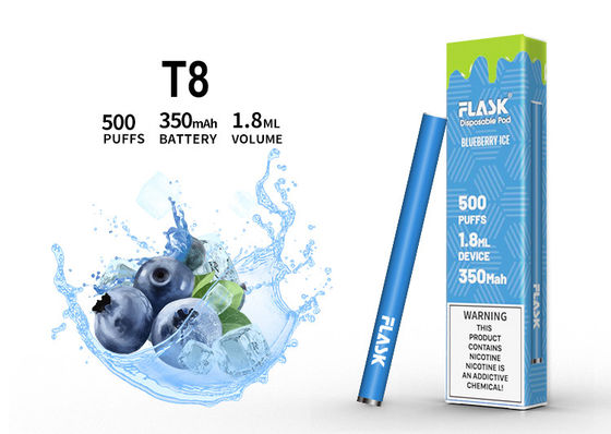 ROHS 1.8g Perangkat Vape Pod Sekali Pakai, Pena Vape Melatonin 1.5oHM