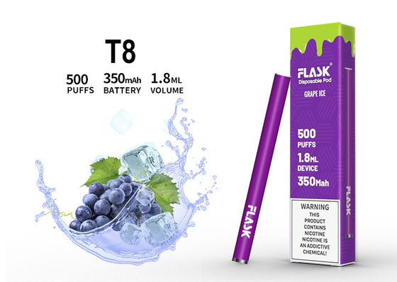 ROHS 1.8g Perangkat Vape Pod Sekali Pakai, Pena Vape Melatonin 1.5oHM