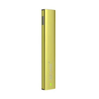 Perangkat Vaping Rokok Elektronik Sekali Pakai 3.7V 350mAh Kuning