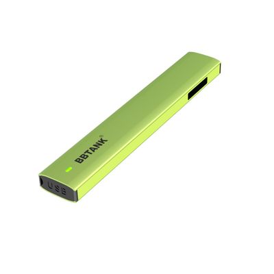 Sertifikasi CK Perangkat Vape Sekali Pakai THC 1ML Datar Dengan Inti Keramik