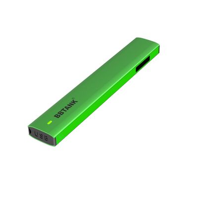 Sertifikasi CK Perangkat Vape Sekali Pakai THC 1ML Datar Dengan Inti Keramik