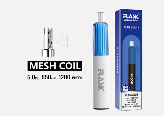 50mg Nikotin Semua Dalam Satu Perangkat Vape 850mAh Rokok Elektronik Sehat