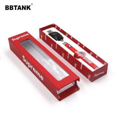 300 Puffs CBD THC Vape Cartridge, Cartridge Vape Minyak Tebal 2.0ohm
