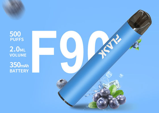 304SS Perangkat Vape Pod Sekali Pakai 350mAh Pena Vaporizer Rasa