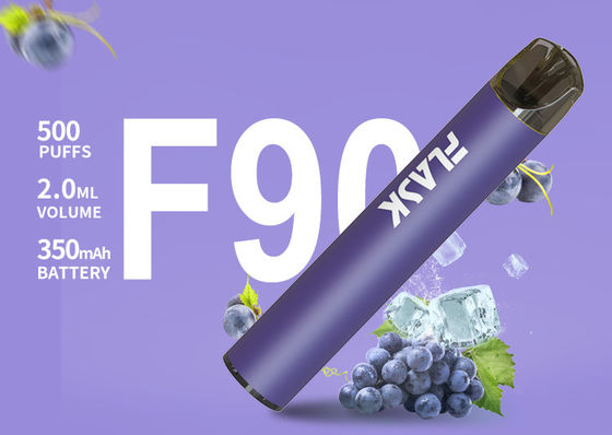 Perangkat Vape Pod Sekali Pakai CE 350mah, Rokok Cair Elektronik 500puff