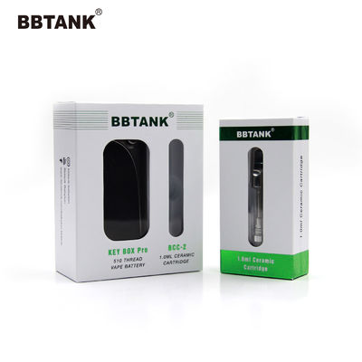 1g 510 Thread Cartridge Vape Pen Packaging Box Sertifikasi FCC