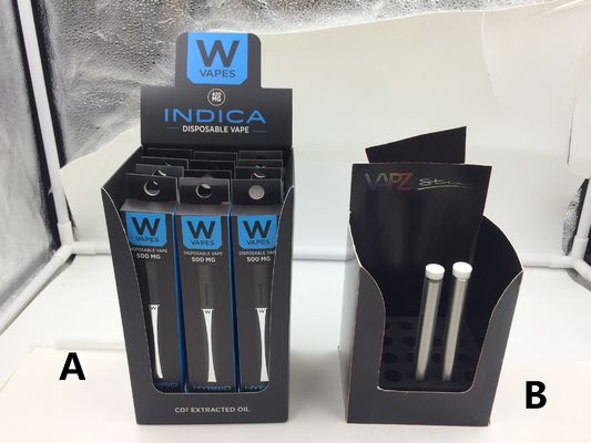 Delta 8 THC Cartridge Minyak Vape Paket Kotak Karton Lipat