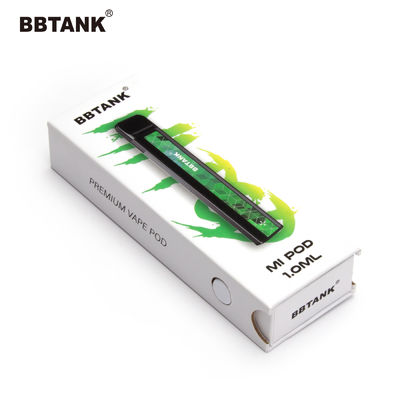 Eco Paper Cardboard CBD Vape Pen Box Embossing Printing