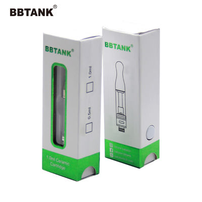 Eco Paper Cardboard CBD Vape Pen Box Embossing Printing