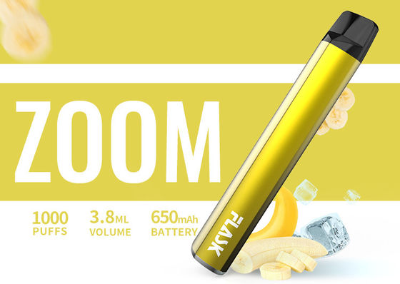 650Mah Elektronik 3.8ml 1000puff Pena Vaporizer Rasa Nicosalt 1%