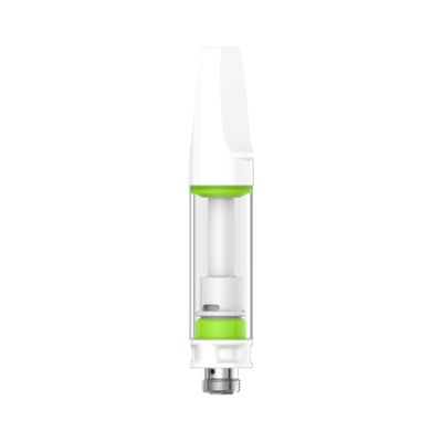Putih 0.5g Kosong Vape Ceramic Oil Cartridge Sertifikasi FCC