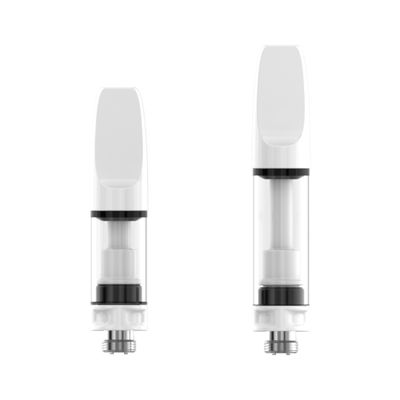 Putih 0.5g Kosong Vape Ceramic Oil Cartridge Sertifikasi FCC