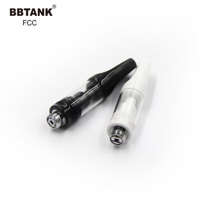 Putih 0.5g Kosong Vape Ceramic Oil Cartridge Sertifikasi FCC