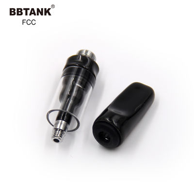 Putih 0.5g Kosong Vape Ceramic Oil Cartridge Sertifikasi FCC