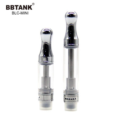 0.8ml Aliran Udara yang Dapat Disesuaikan 510 Kartrid Minyak Keramik Anti Bocor