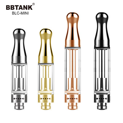 0.8ml Aliran Udara yang Dapat Disesuaikan 510 Kartrid Minyak Keramik Anti Bocor
