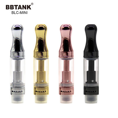 0.8ml Aliran Udara yang Dapat Disesuaikan 510 Kartrid Minyak Keramik Anti Bocor