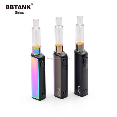0.5ml 510 Benang Kartrid Minyak Kaca Kuarsa Tahan Panas