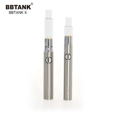 1.0ml THC Glass Oil Cartridge 510 Ceramic Coil Dengan Baterai Ramping