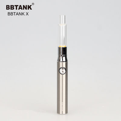 1.0ml THC Glass Oil Cartridge 510 Ceramic Coil Dengan Baterai Ramping