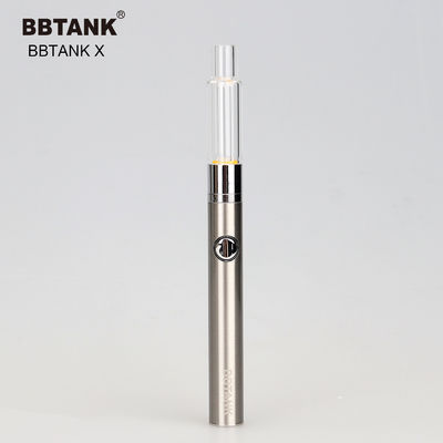 1.0ml THC Glass Oil Cartridge 510 Ceramic Coil Dengan Baterai Ramping