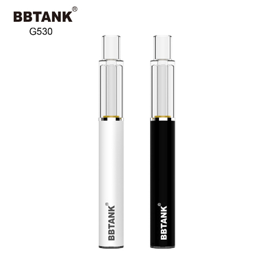 Perangkat Vape Sekali Pakai THC 320mAh yang dapat diisi ulang Semua Kumparan Keramik Kaca