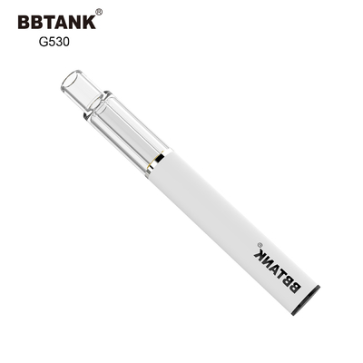 Perangkat Vape Sekali Pakai THC 320mAh yang dapat diisi ulang Semua Kumparan Keramik Kaca