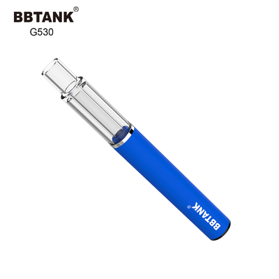 Perangkat Vape Sekali Pakai THC 320mAh yang dapat diisi ulang Semua Kumparan Keramik Kaca
