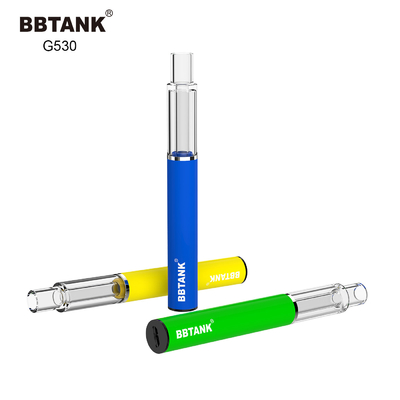 Perangkat Vape Sekali Pakai THC 320mAh yang dapat diisi ulang Semua Kumparan Keramik Kaca